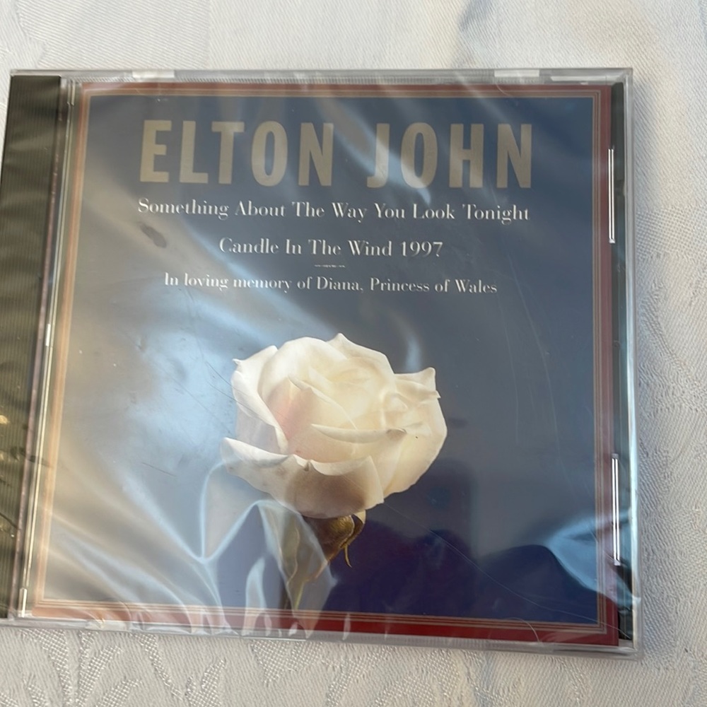Elton John cd “ In loving memory of Diana Princess of Wales